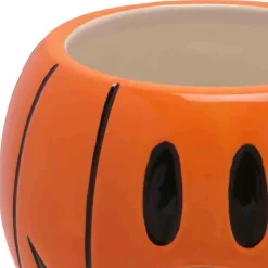 Mickey Mouse Pumpkin Mug With Lid - 15Cm