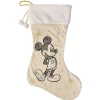 Mickey Mouse White Christmas. Stocking - 62Cm