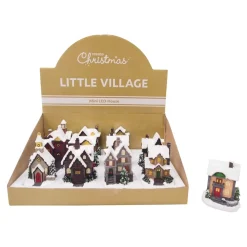 Mini Lightup Christmas House