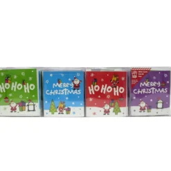 Mini Square Christmas Cards - 24Pc