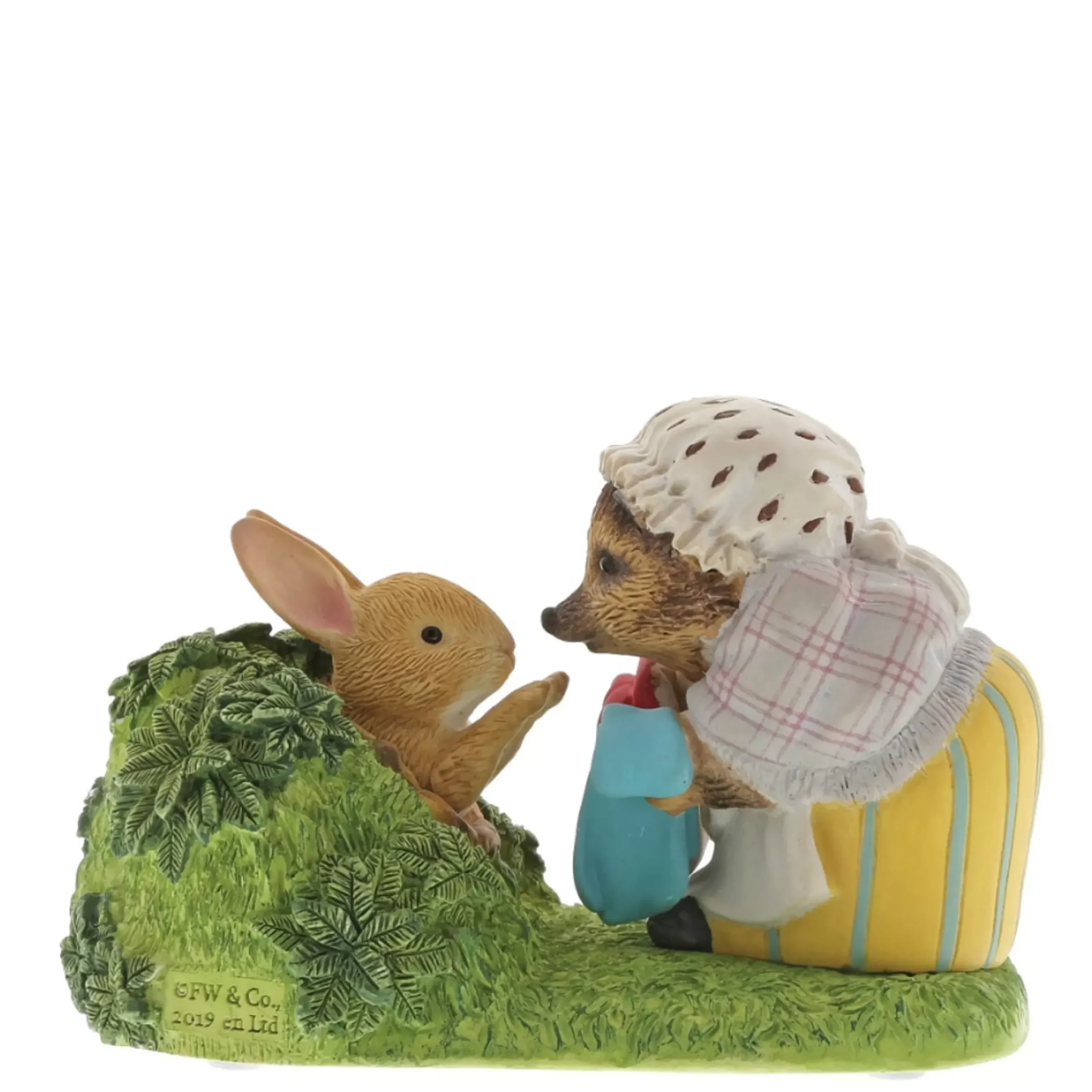Mrs Tiggy Winkle Returning Peters Cleaned Jacket Figurine - 8Cm