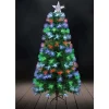 Multi Colour Led Fibre Optic Tree With Chasing Effect - 150Cm