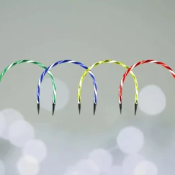 Multicolour Arch Pathway Candy Cane Lights (Set Of 4)