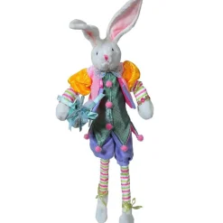 Multicolour Easter Bunny With Egg (2 Styles) - 76Cm