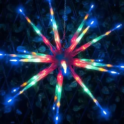 Multicoloured Meteor With 80 Light Up Leds - 60Cm