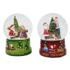 Musical Santa Wind Up Waterball (2 Styles) - 10Cm