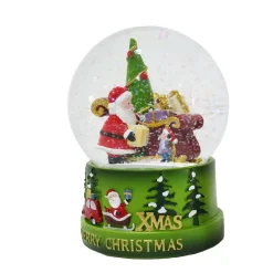 Musical Santa Wind Up Waterball (2 Styles) - 10Cm