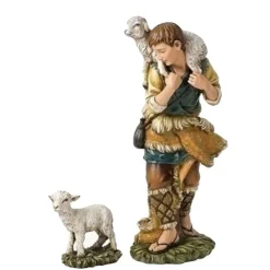 Nativity Shepherd And Sheep (Set Of 2) - 60Cm