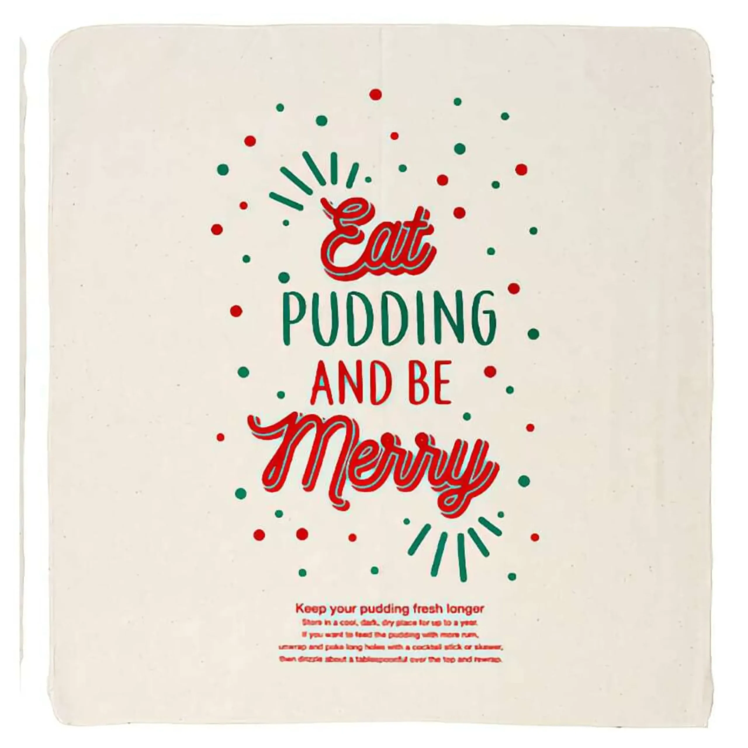 Natural Tone Cheer Pudding Cloth (2 Styles) - 60Cm