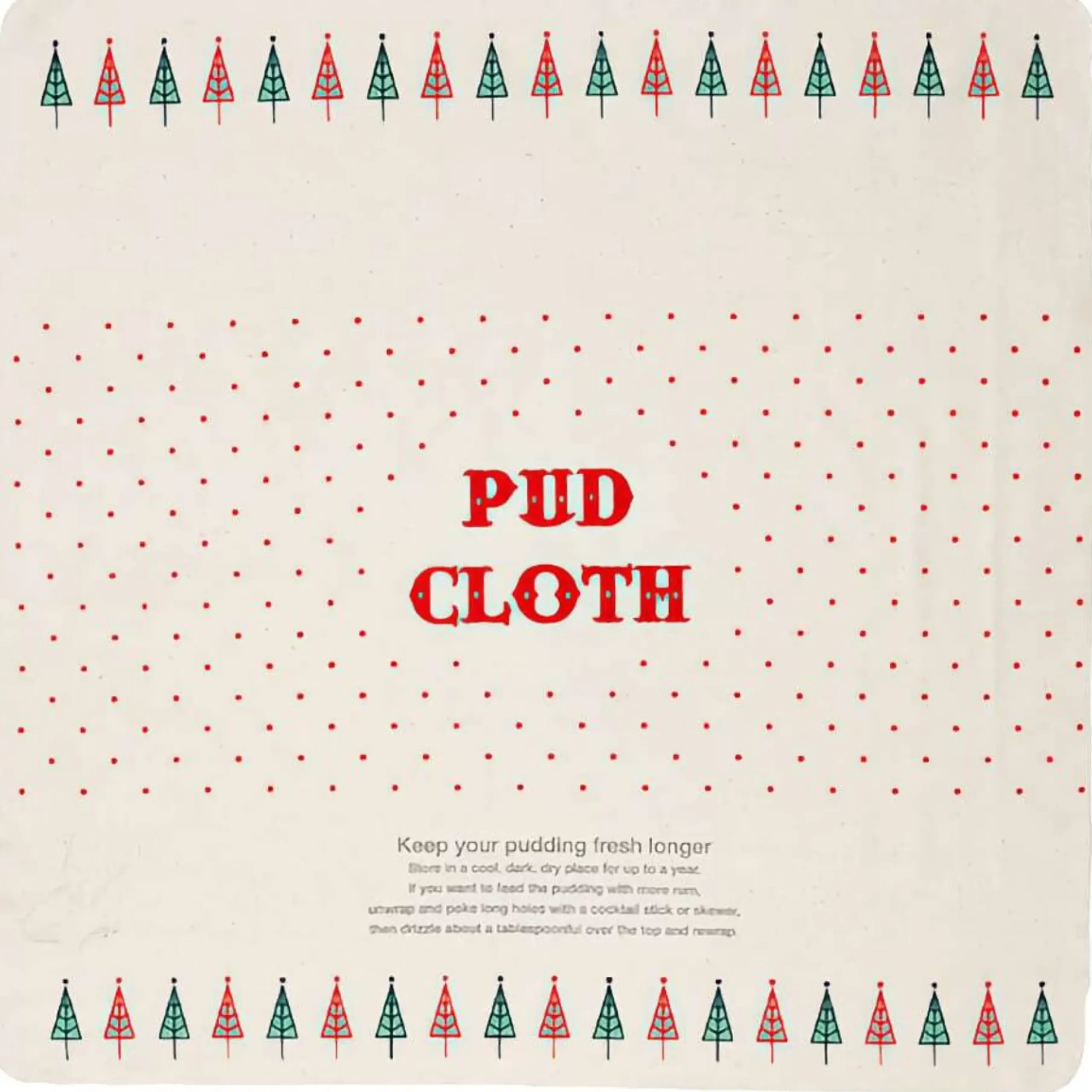 Natural Tone Cheer Pudding Cloth (2 Styles) - 60Cm