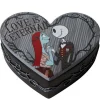 Nightmare Before Christmas Jack And Sally Heart Trinket Box - 9Cm