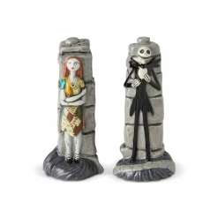 Nightmare Before Christmas Jack And Sally Salt And Pepper Shaker Set - 10Cm