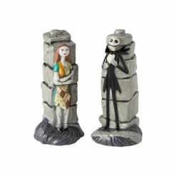 Nightmare Before Christmas Jack And Sally Salt And Pepper Shaker Set - 10Cm