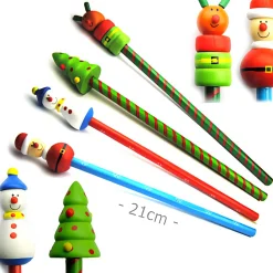 Novelty Festive Christmas Pencil (4 Styles) - 21Cm