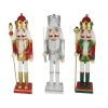 Nutcracker With Sequin Jacket & Hat (3 Styles) - 38Cm