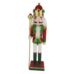 Nutcracker With Sequin Jacket & Hat (3 Styles) - 38Cm
