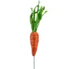 Orange Carrot Pick On Stem - 36Cm