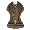 Outdoor Gravestone With Candle - 103Cm