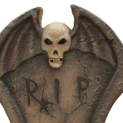 Outdoor Gravestone With Candle - 103Cm