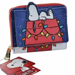 Peanuts - Loungefly Holiday Snoopy House Flap Purse - 13Cm