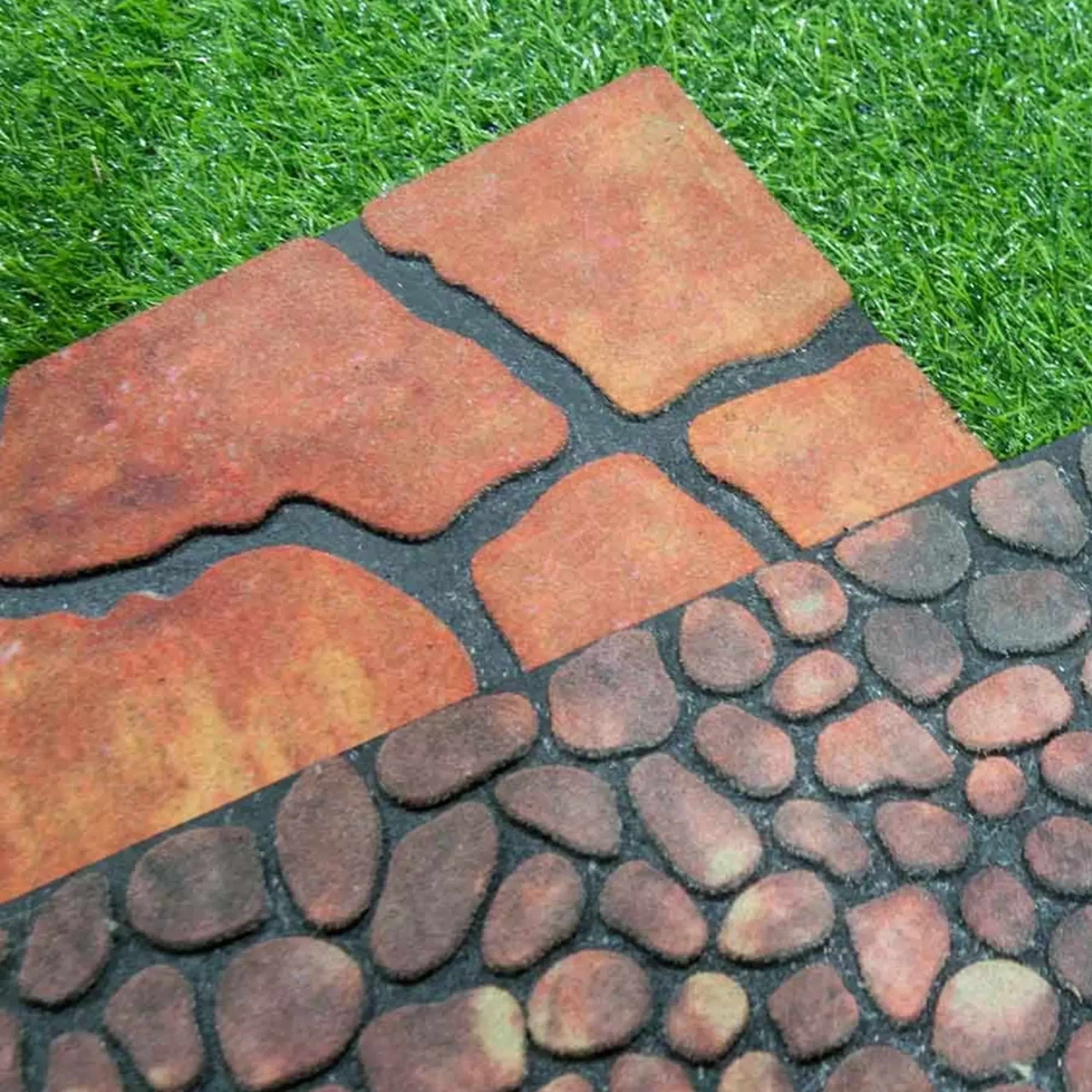 Pebble Stone Mat (2 Styles) - 60Cm