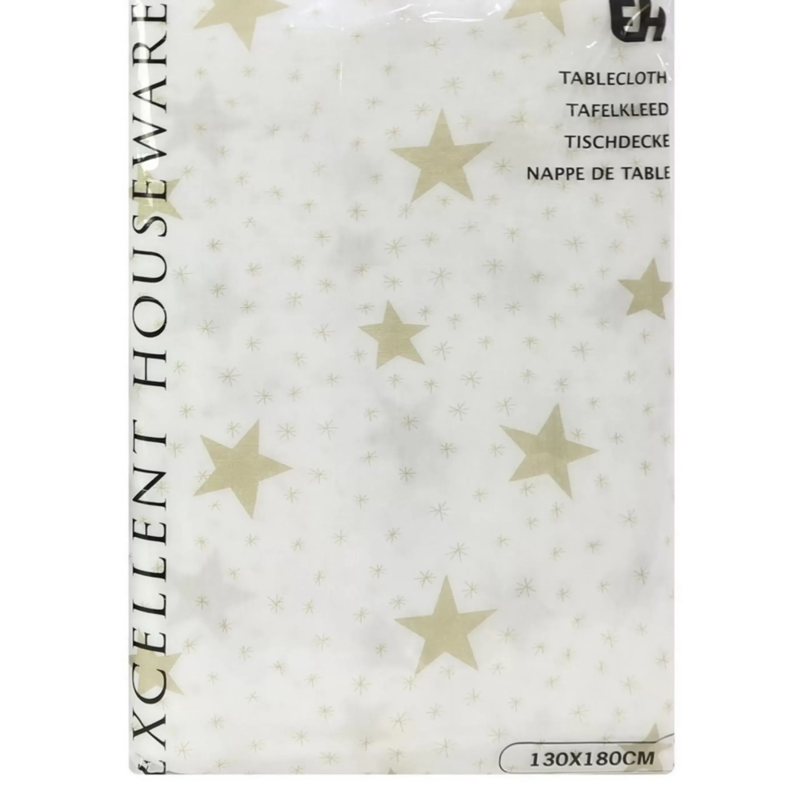 Peva Christmas Tablecloth - 180Cm