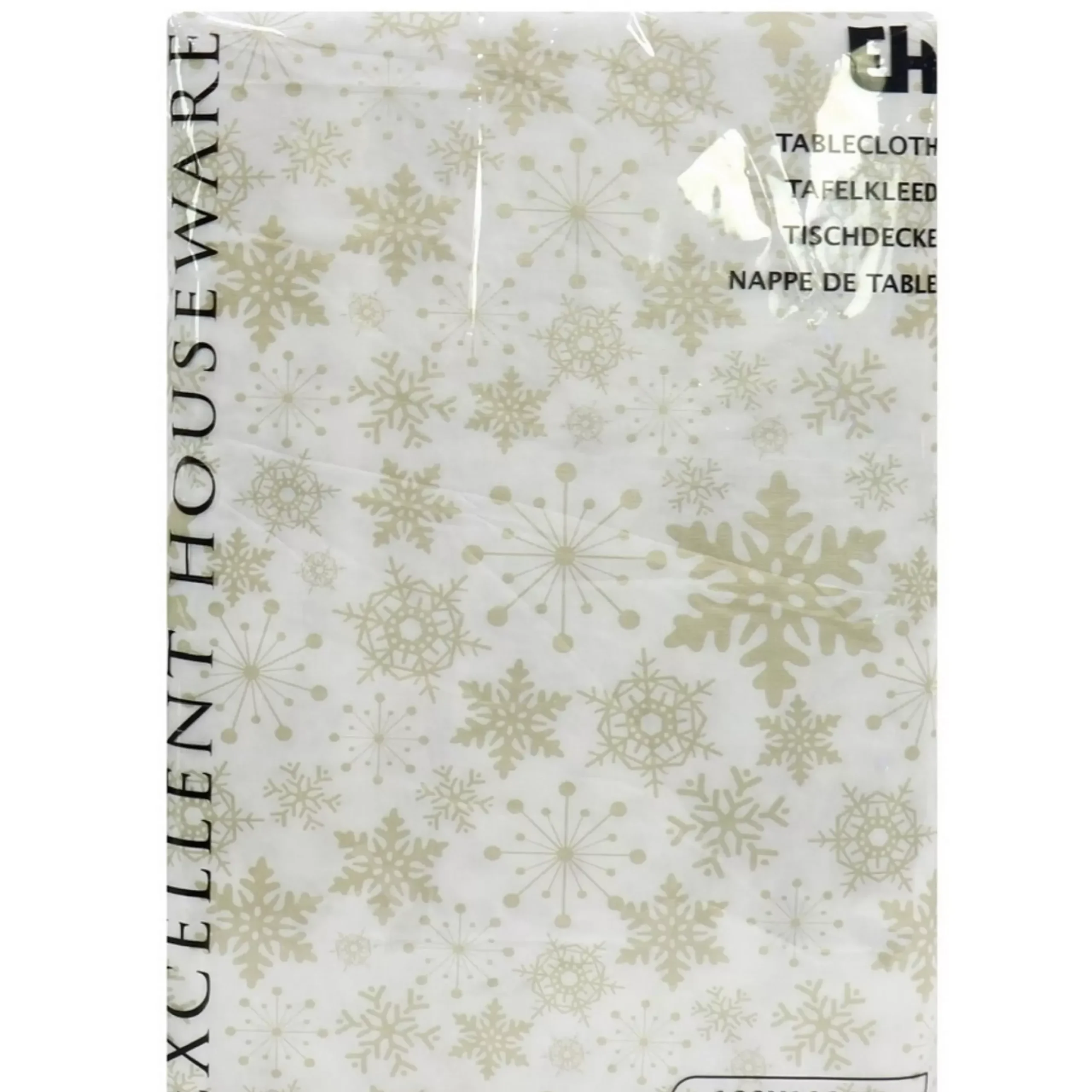 Peva Christmas Tablecloth - 180Cm