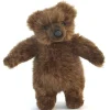 Plush Mini Standing Brown Bear Cub - 20Cm