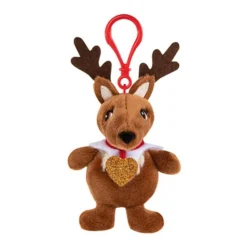 Plushie Pal Reindeer With Clip