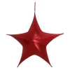 Pop Up Metallic Red Star - 110Cm