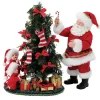 Possible Dreams Santa Claus Sneak Peak (Set Of 2) - 32Cm