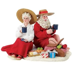 Possible Dreams Santa Claus And Mrs. Claus Life Is A Picnic - 20Cm