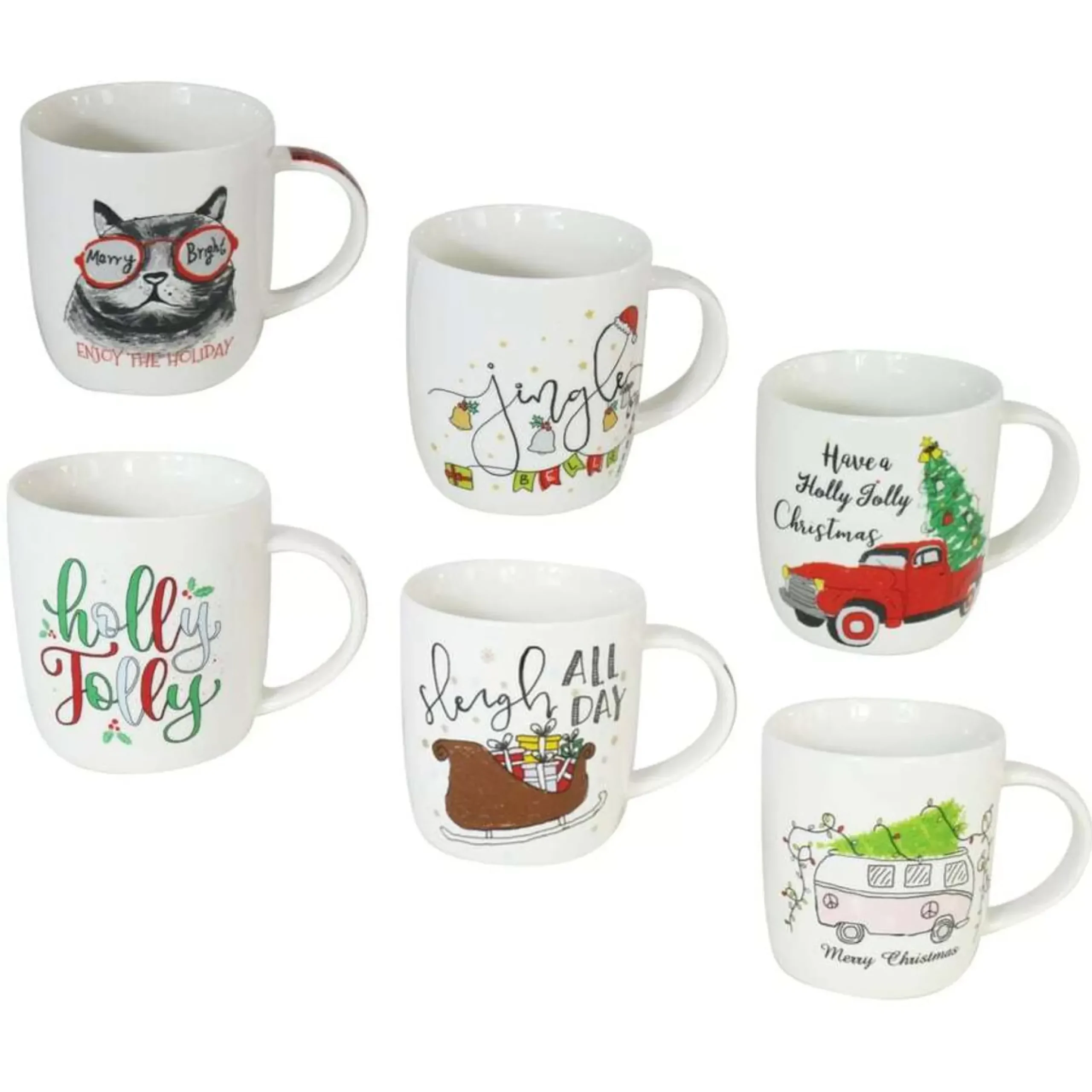 Printed Coffee Mug - 330Ml