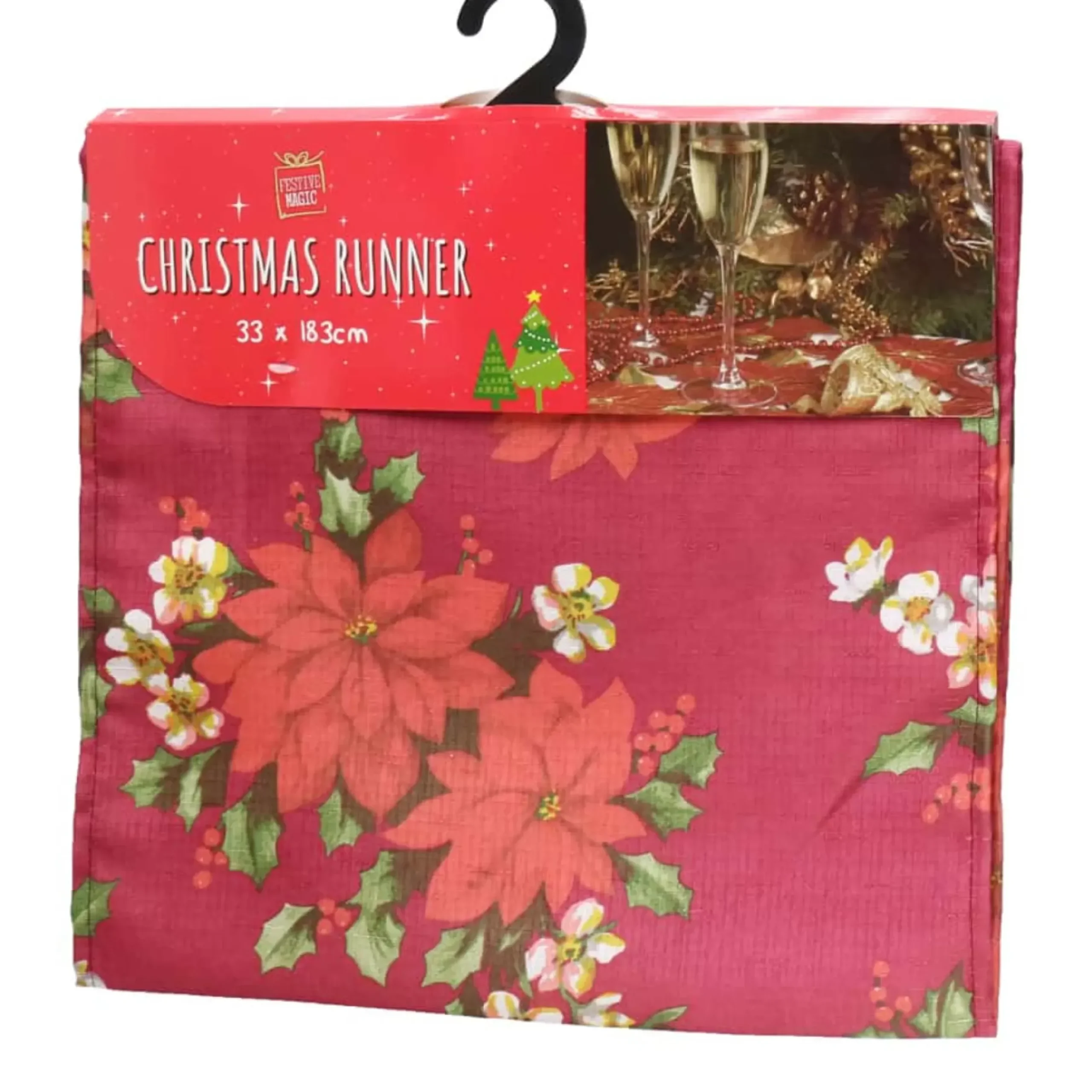 Printed Table Runner (4 Styles) - 183Cm