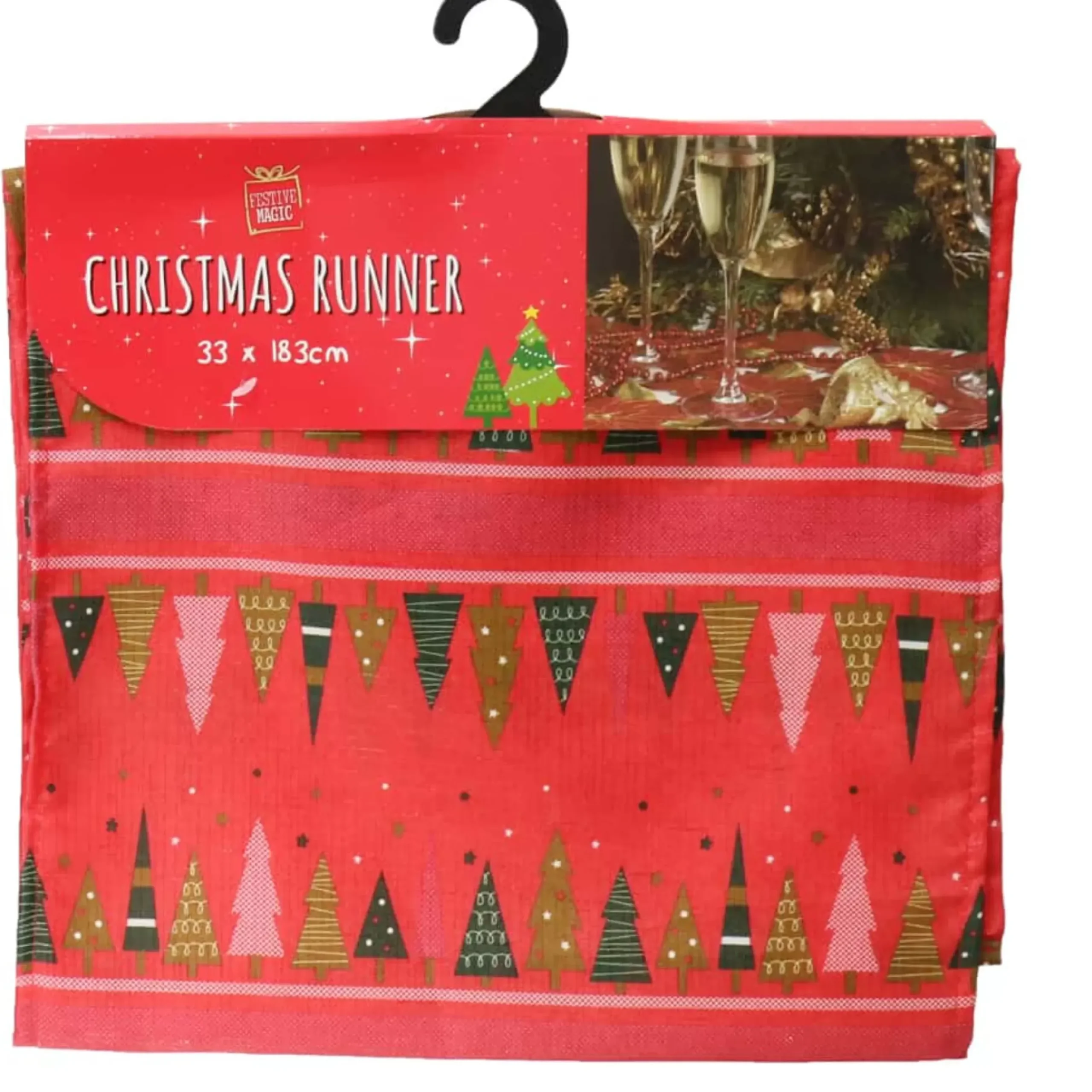 Printed Table Runner (4 Styles) - 183Cm