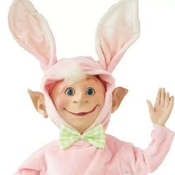 Ralphie The Pink Bunny Elf - 45Cm