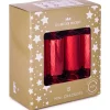 Red Diamond Mini Christmas Cracker (Pack Of 8) - 14Cm