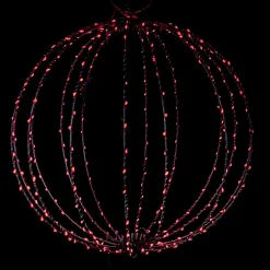 Red Lightup Led Ball - 40Cm