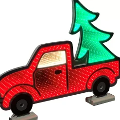 Red Pickup Truck Infinity Light (Indoor) - 86Cm