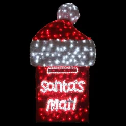 Red White 3D Giant Santa Mail Box -2M (Weight)