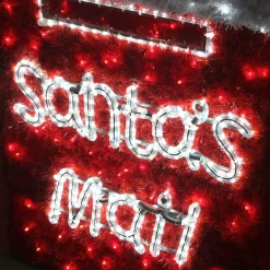Red White 3D Giant Santa Mail Box -2M (Weight)