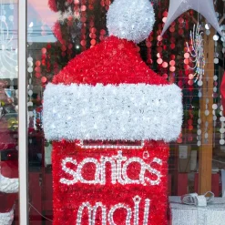 Red White 3D Giant Santa Mail Box -2M (Weight)