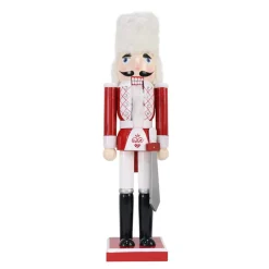Red White Nutcracker (3 Styles) - 38Cm