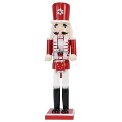 Red White Nutcracker (3 Styles) - 38Cm