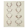 Reindeer Antler Paper Tapestry - 81Cm