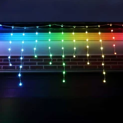 Rgb Icicle Light With 15Mm Balls - 5M