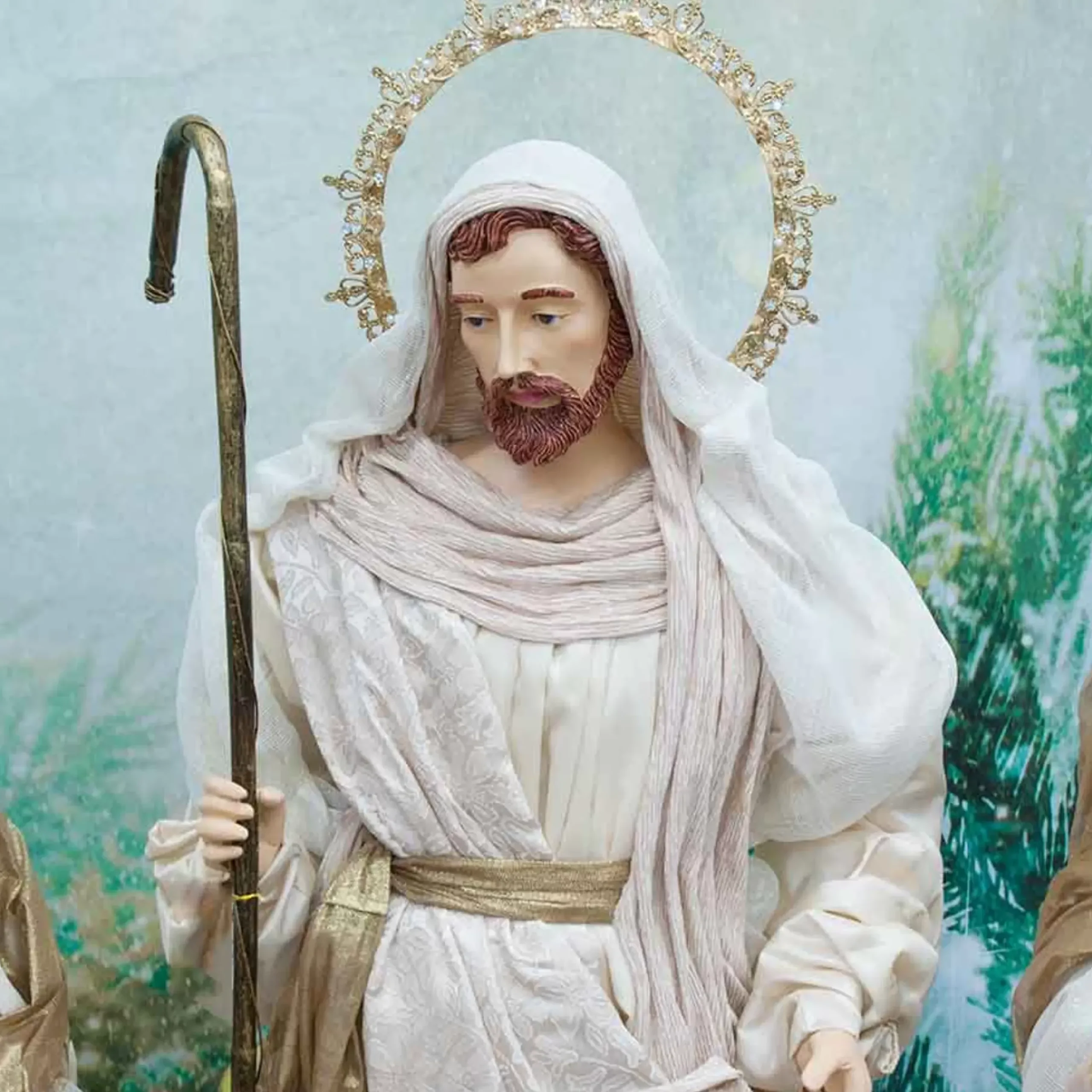 Rose Gold Nativity Margaux Collection (Set Of 6) - 106Cm