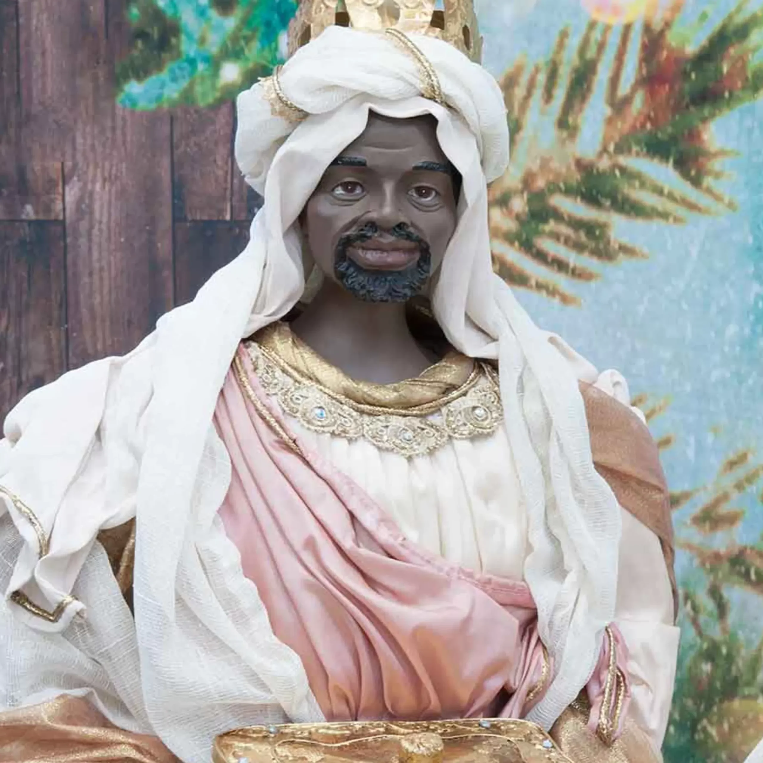 Rose Gold Nativity Margaux Collection (Set Of 6) - 106Cm