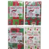 Round Vinyl Christmas Tablecloth - 152Cm