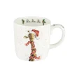 Royal Worcester Ho Ho Ho Giraffe Mug - 12Cm